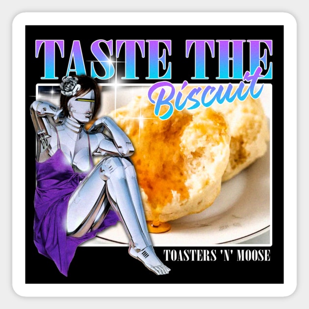 Taste The Biscuit Fan Sticker by crystal.module